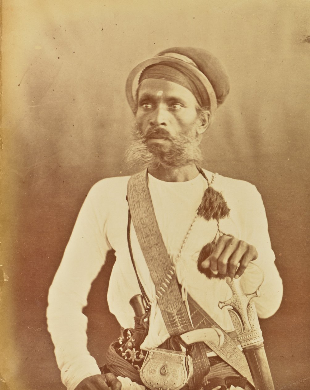 [Egy szikh harcos portréja] alkotó: Willoughby Wallace Hooper