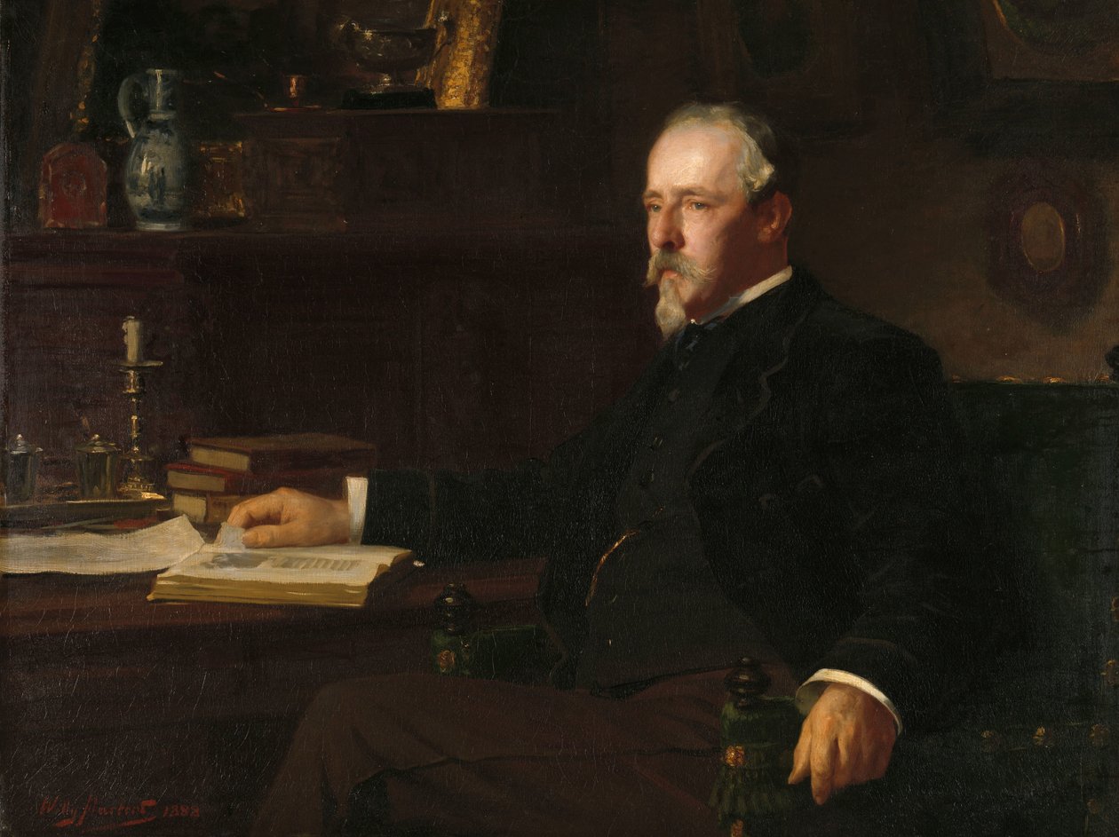 Daniel Franken Dzn (1838-98). Bankár és műgyűjtő alkotó: Willy Martens