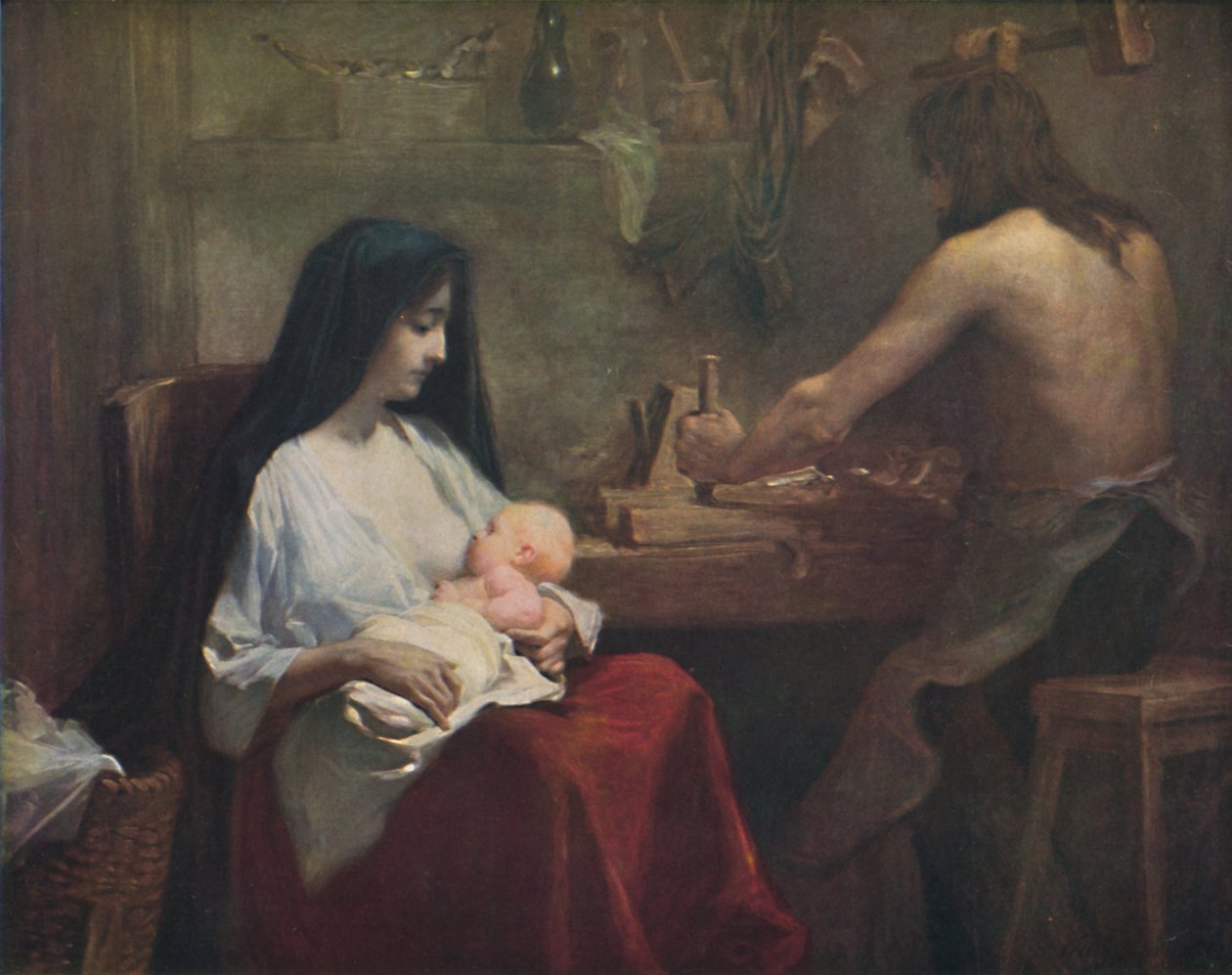 A Szent Család, 1888, 1914. alkotó: Willy Martens