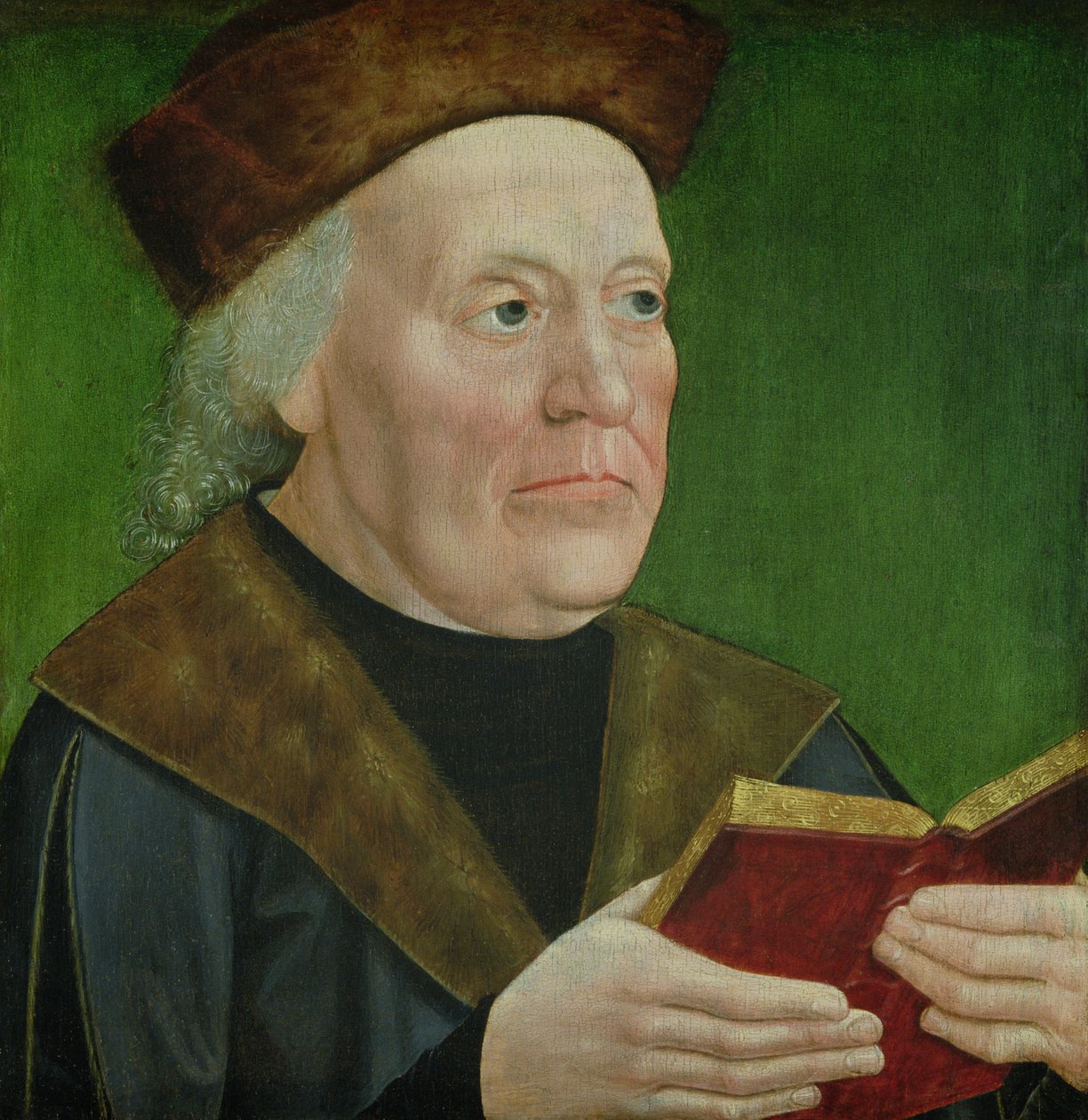 Hermann Langenbeck polgármester, 1515 körül (olaj, tölgyfa panel) alkotó: Wilm Dedecke