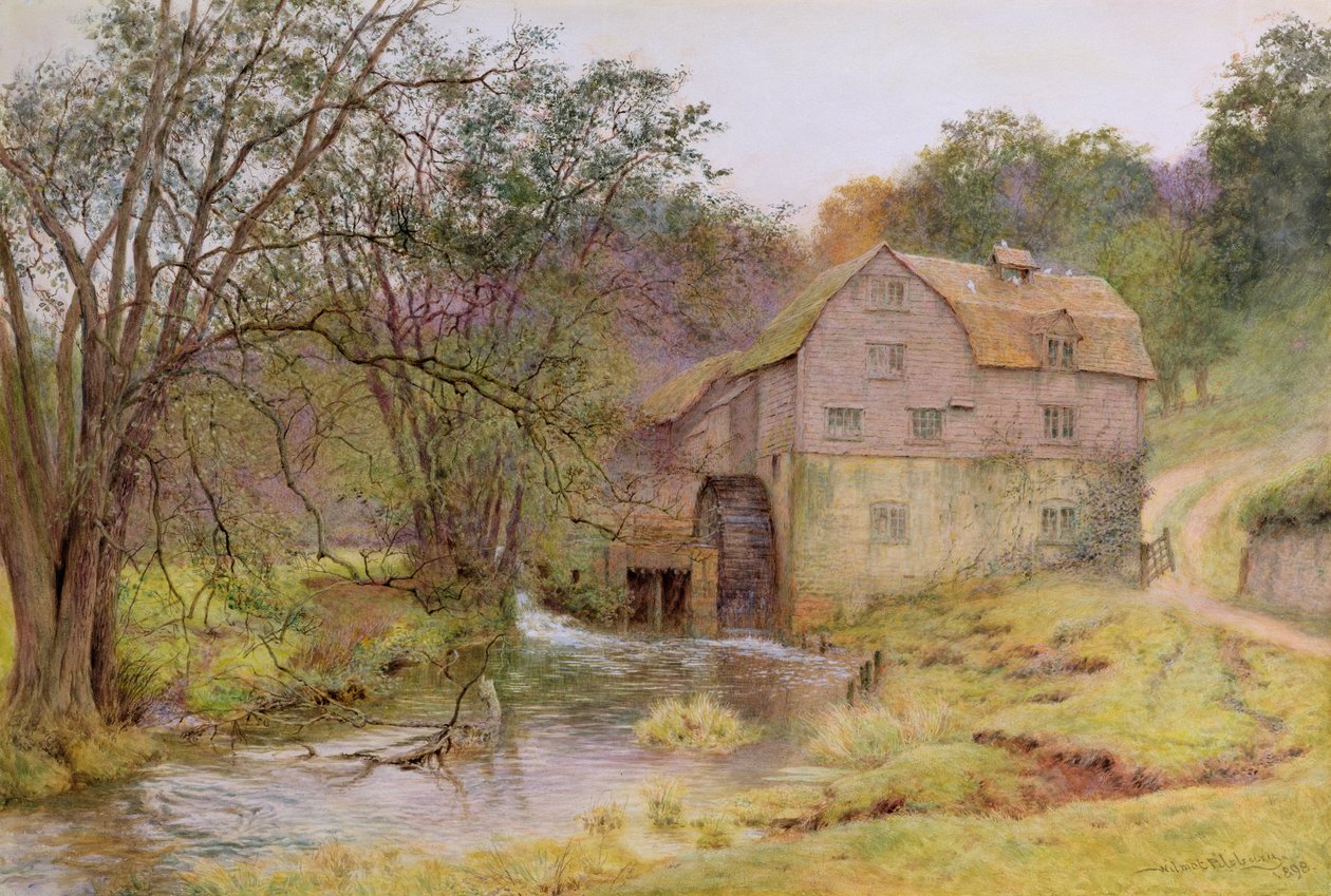 The Never Failing Brook, The Busy Stream, 1898 alkotó: Wilmot Pilsbury
