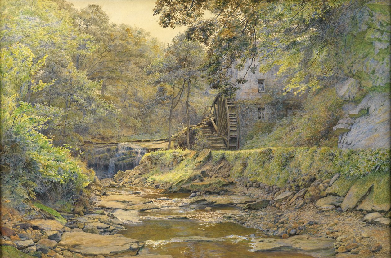Yorkshire-i malom, 1886 alkotó: Wilmot Pilsbury