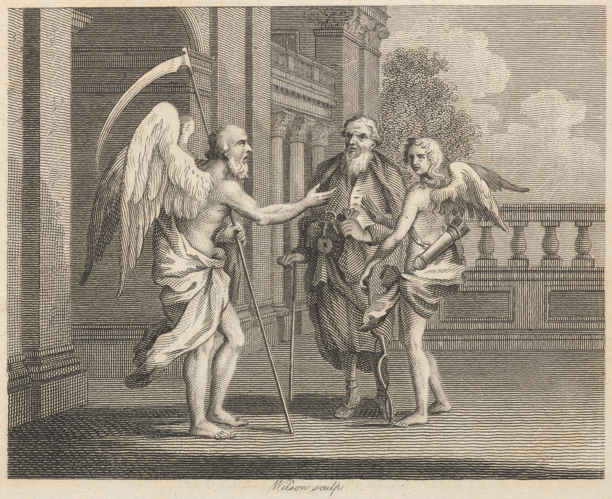Plutus, Ámor és az idő alkotó: Wilson