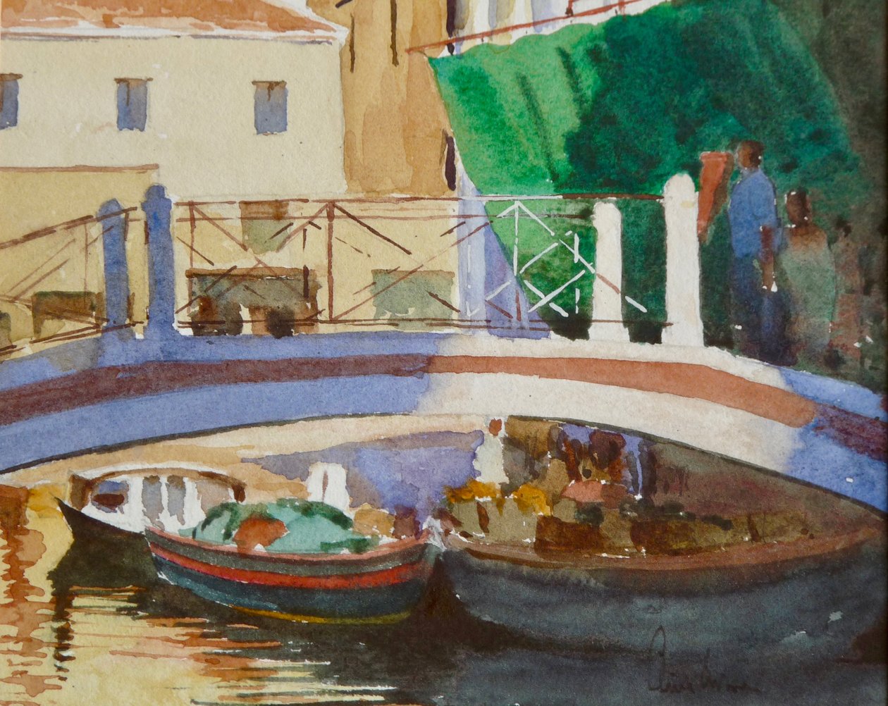 452 Naplemente – Ponte dei Pugni alkotó: Wilson Clive