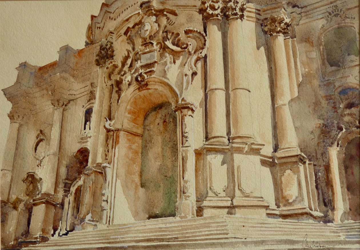 568 10 óra árnyékok, S. Giorgio, Modica alkotó: Wilson Clive