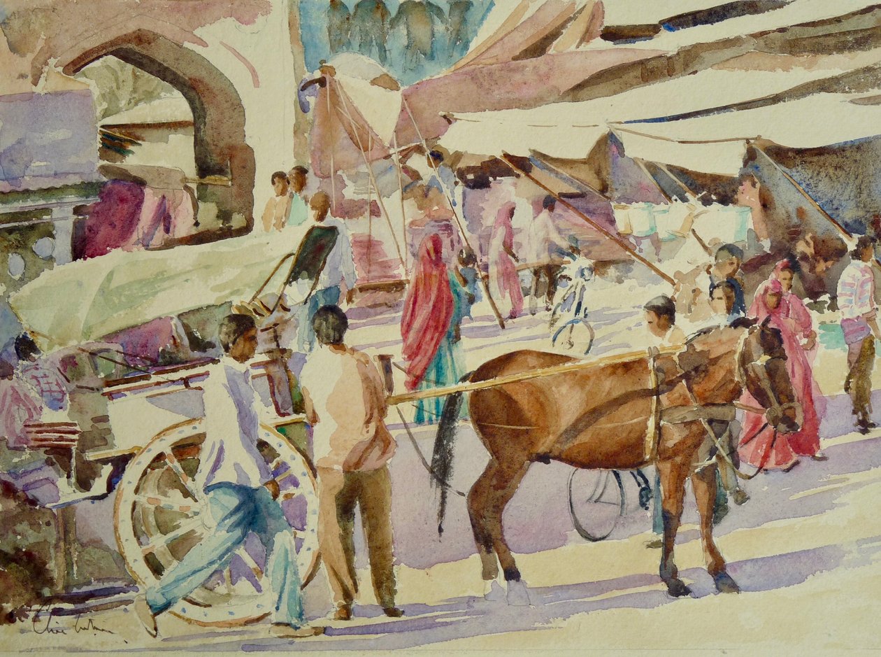 680 Óratorony piac, Jodhpur alkotó: Wilson Clive