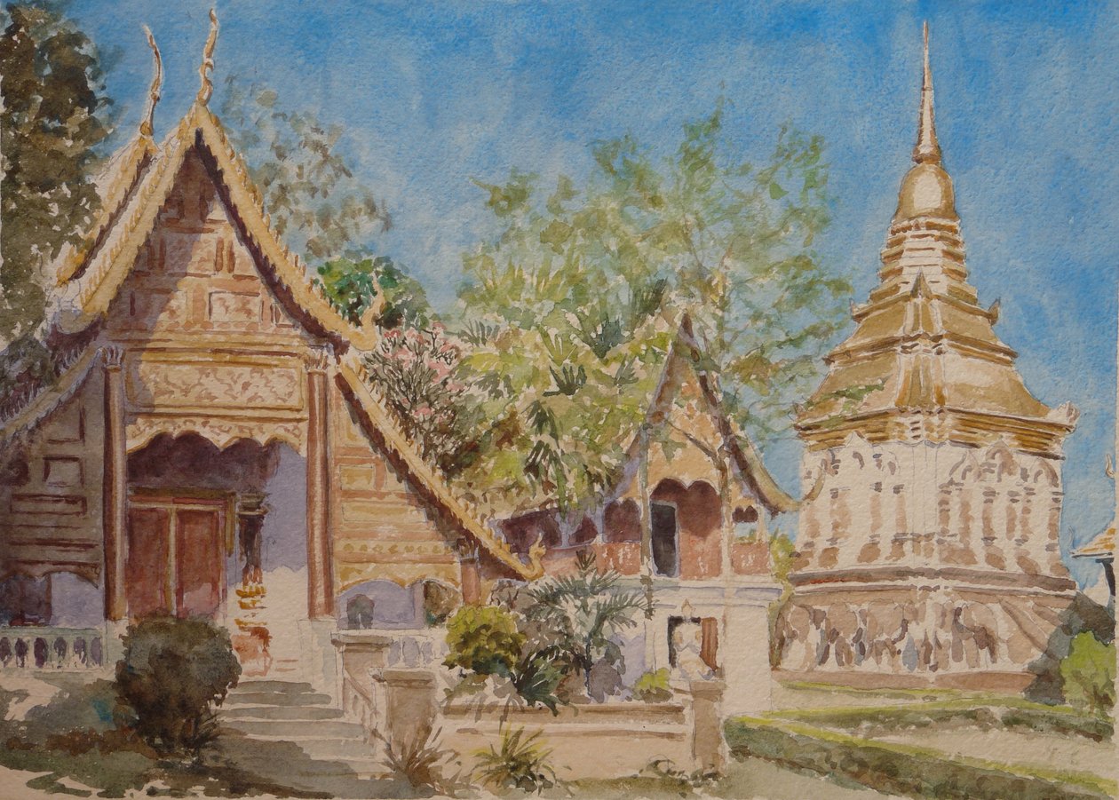 878 Wat Chiang Man, Chiang Mai alkotó: Wilson Clive