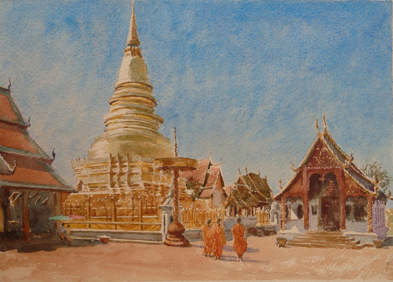 879 Wat Phrathat Haripunchai, Lamphun alkotó: Wilson Clive