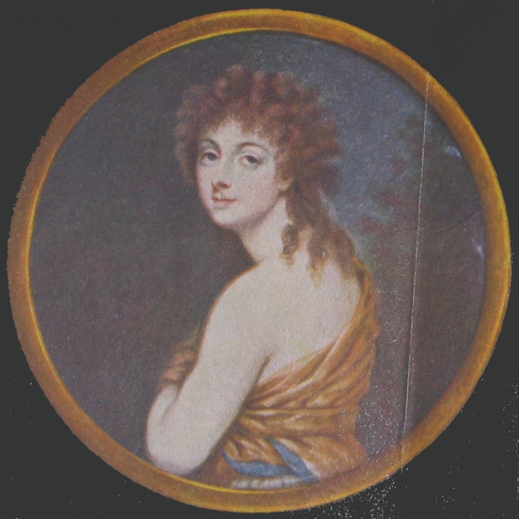 Miniature of Rozalia Lubomirska szül. Chodkiewicz. alkotó: Wincenty de Lesseur