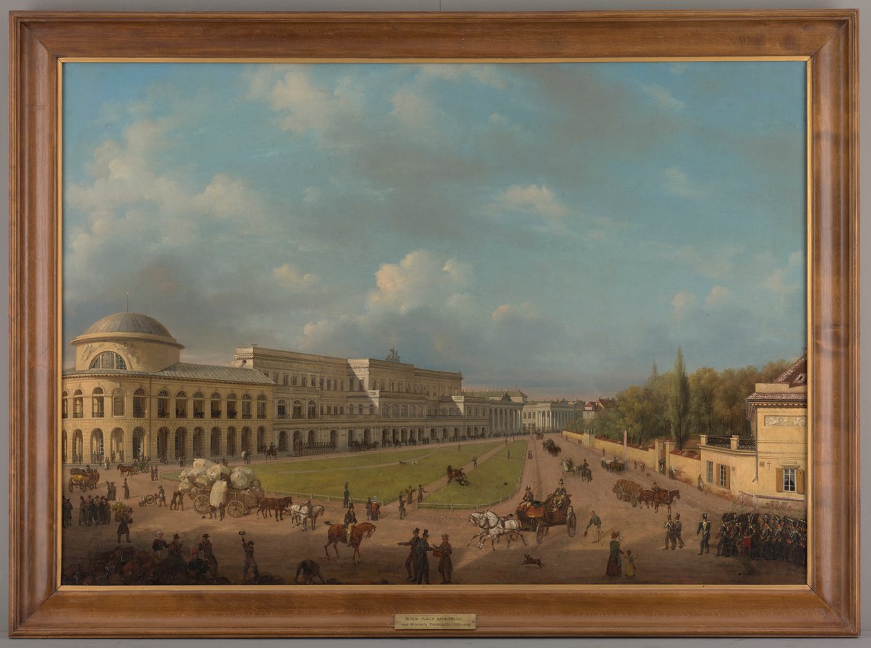 Bank tér, 1833 alkotó: Wincenty Kasprzycki