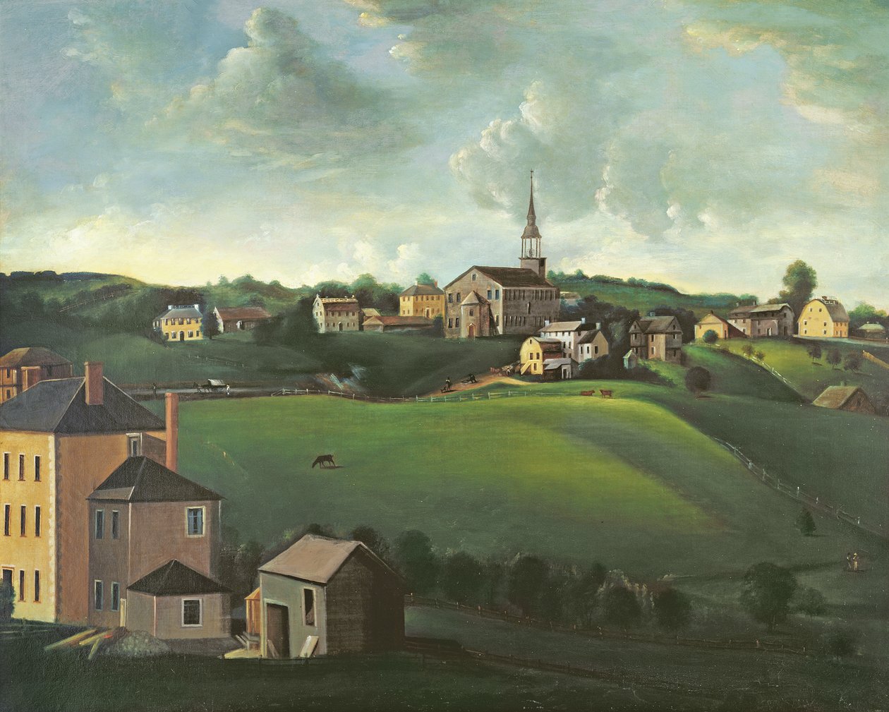 Hingham Találkozó, 1845 alkotó: Winckworth Allan Gay