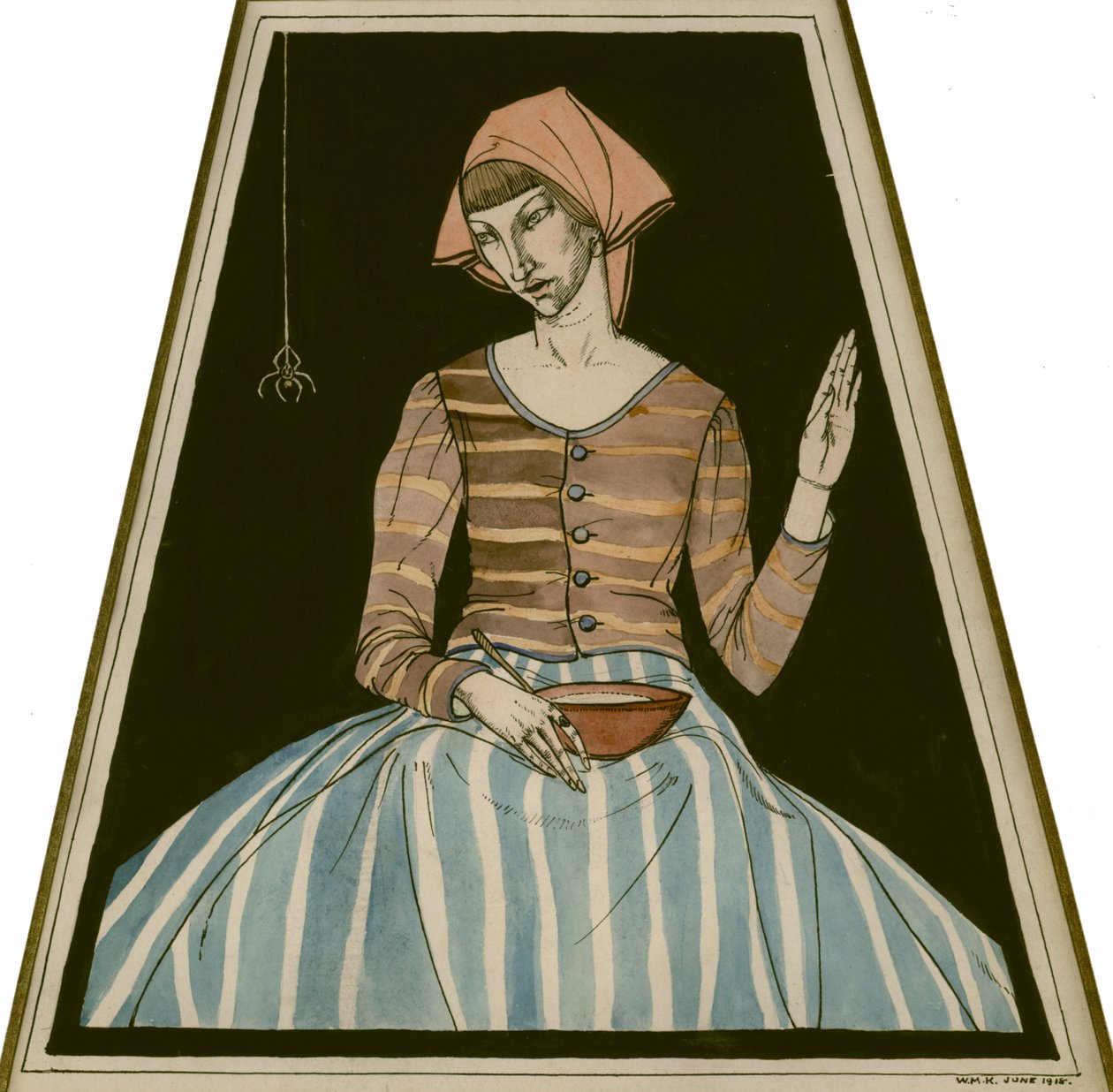 Kis Miss Muffet alkotó: Winifred Knights