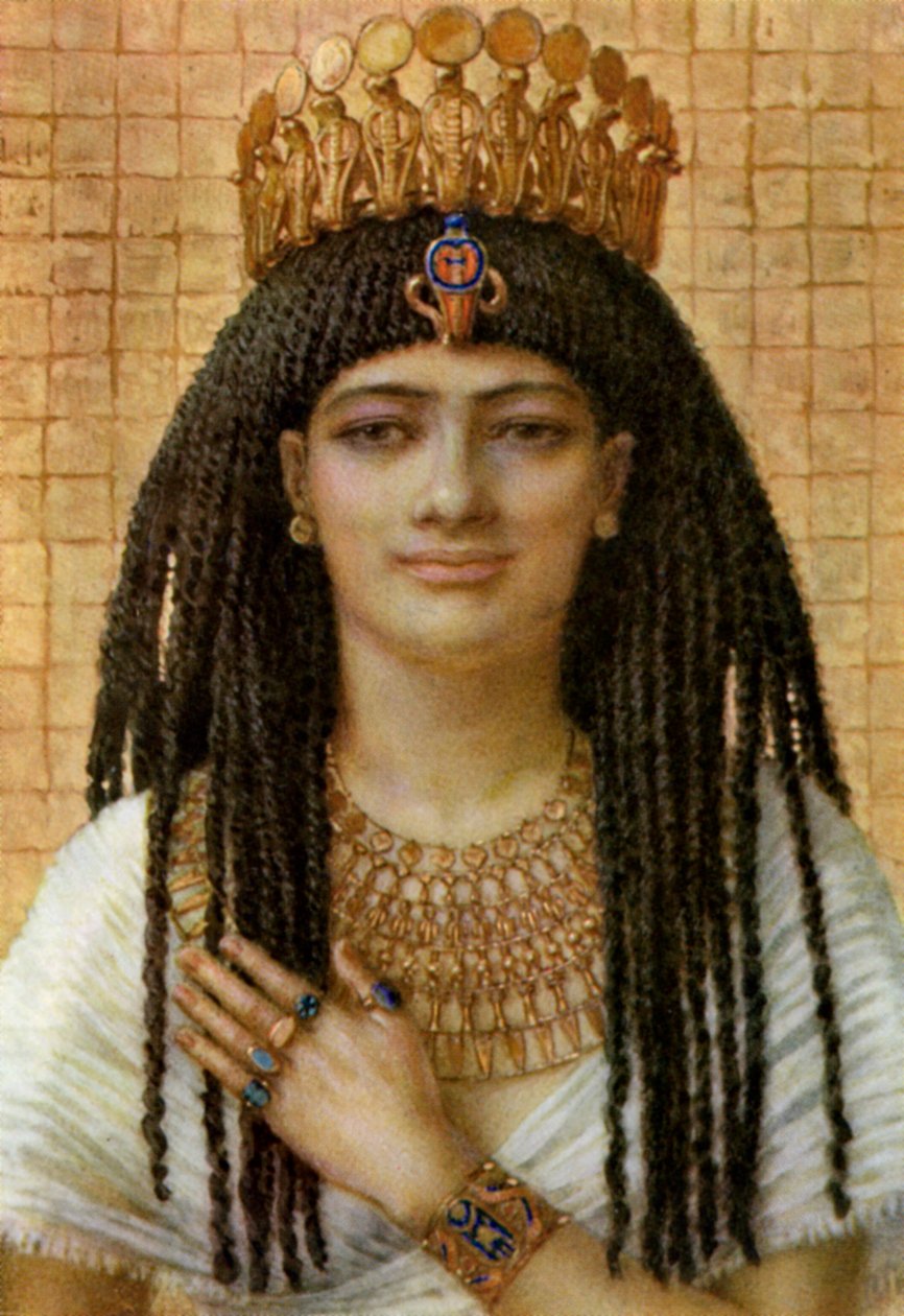 Mutnezemt, a 18. dinasztia ókori egyiptomi királynője, Kr.e. 14-13. század, 1926. alkotó: Winifred Mabel Brunton