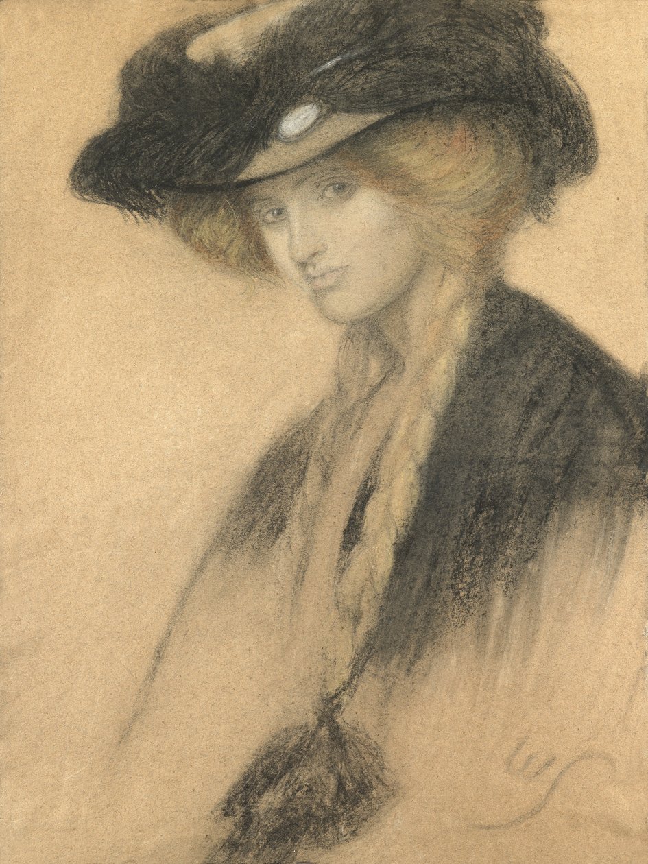 Gertrude – egy tanulmány alkotó: Winifred Sandys