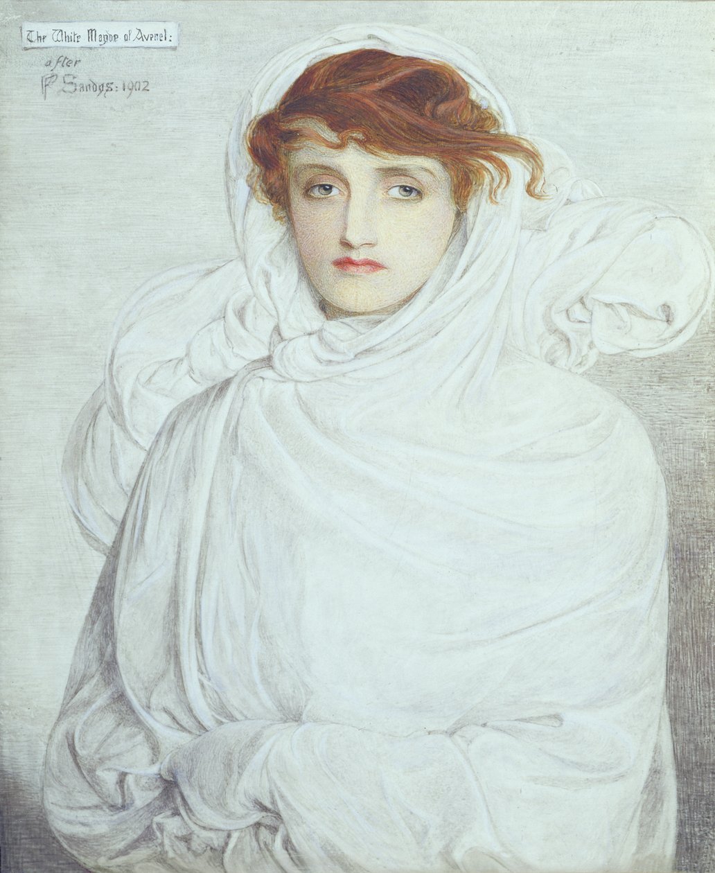 Avenel White Mayde alkotó: Winifred Sandys