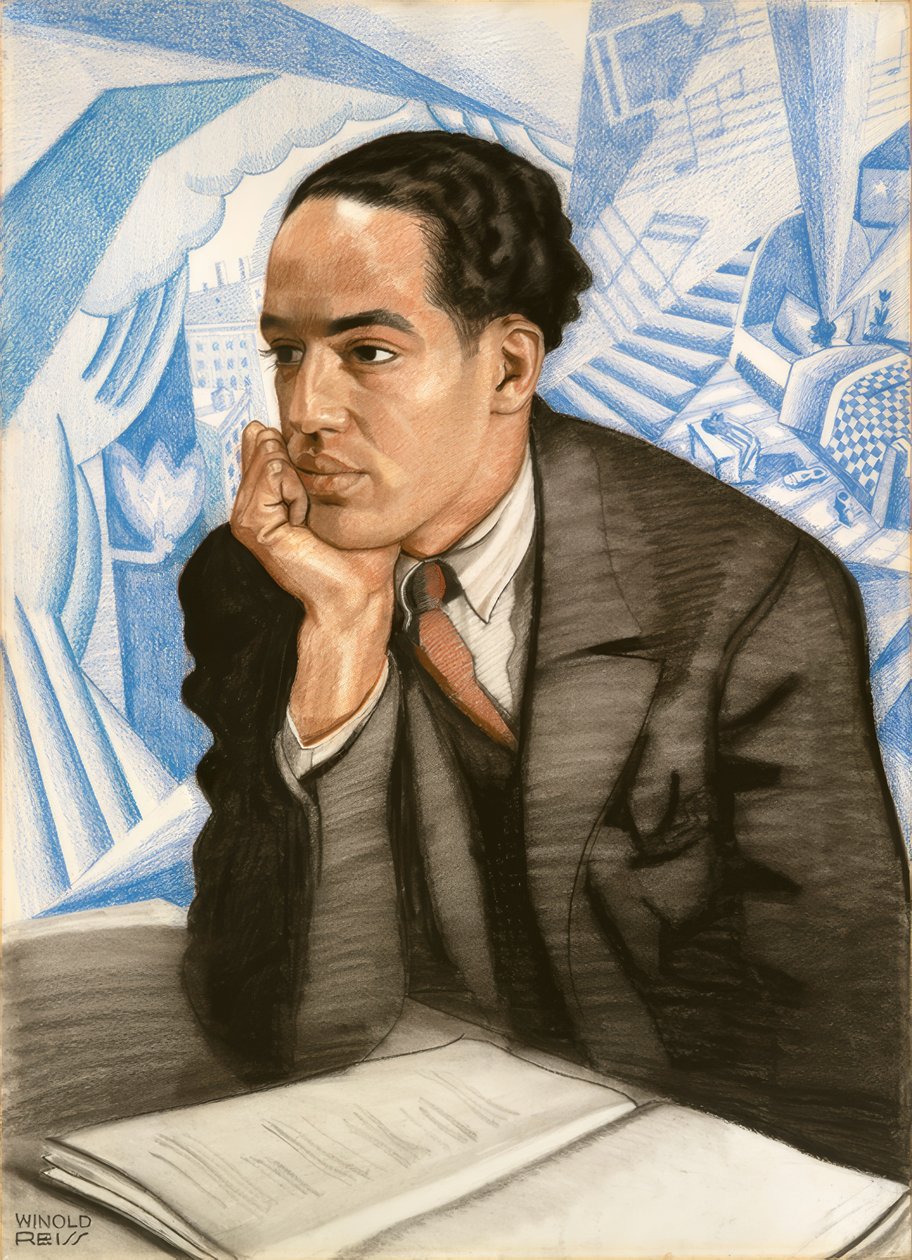 Langston Hughes alkotó: Winold Reiss