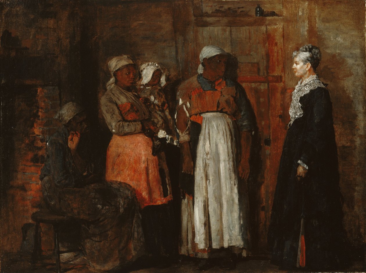 Látogatás az öreg úrnőtől alkotó: Winslow Homer