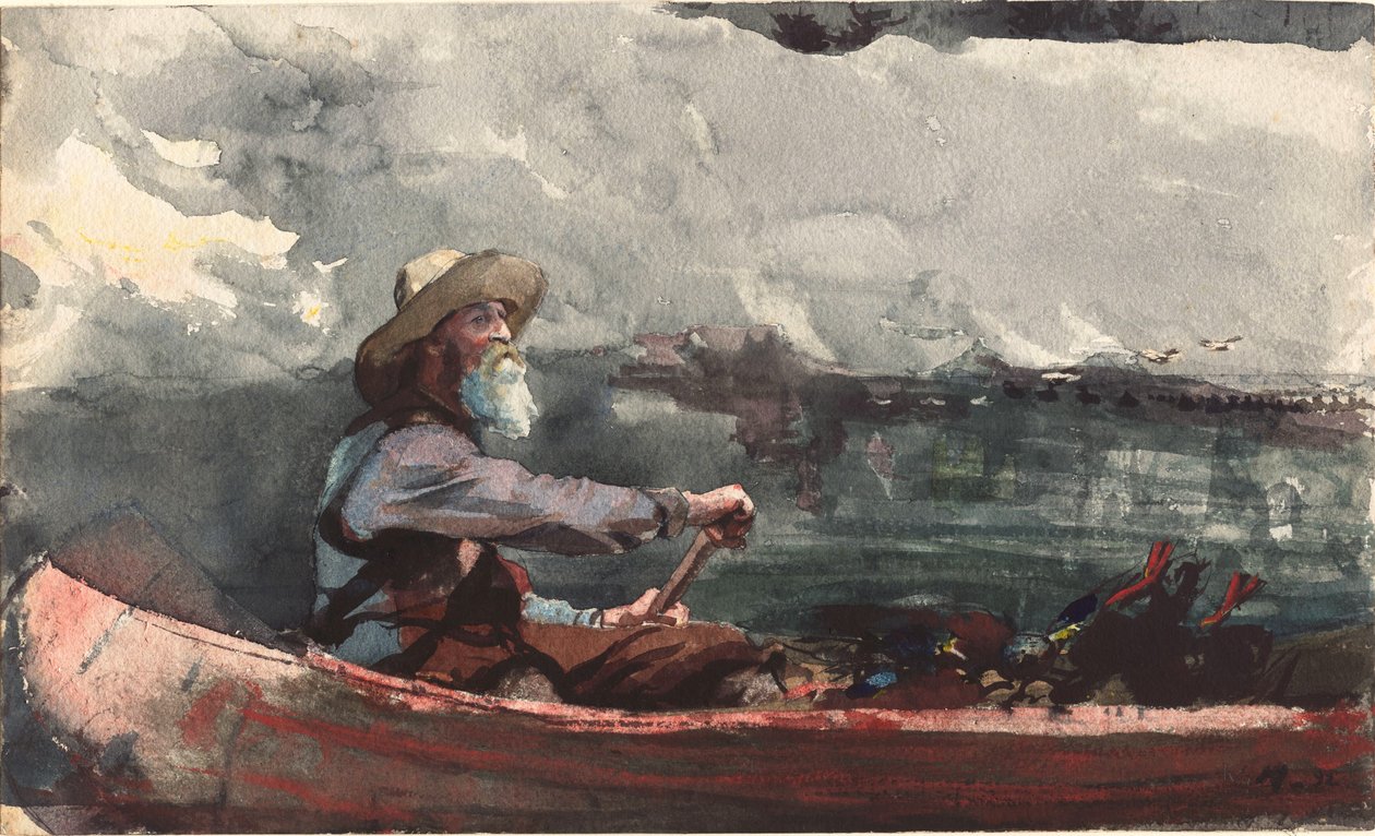 Adirondacks útmutató alkotó: Winslow Homer