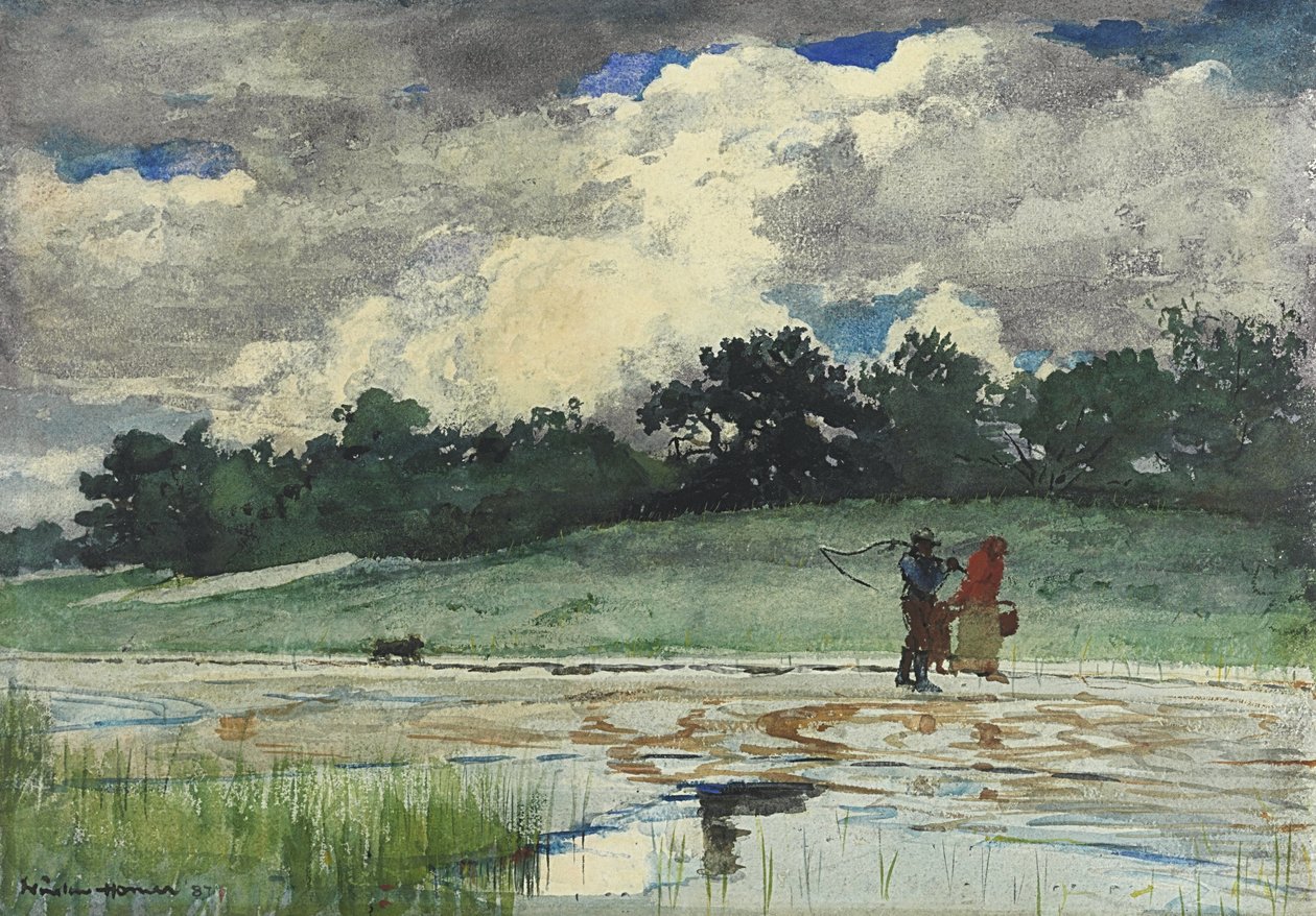 Az eső után, Prouts Neck alkotó: Winslow Homer