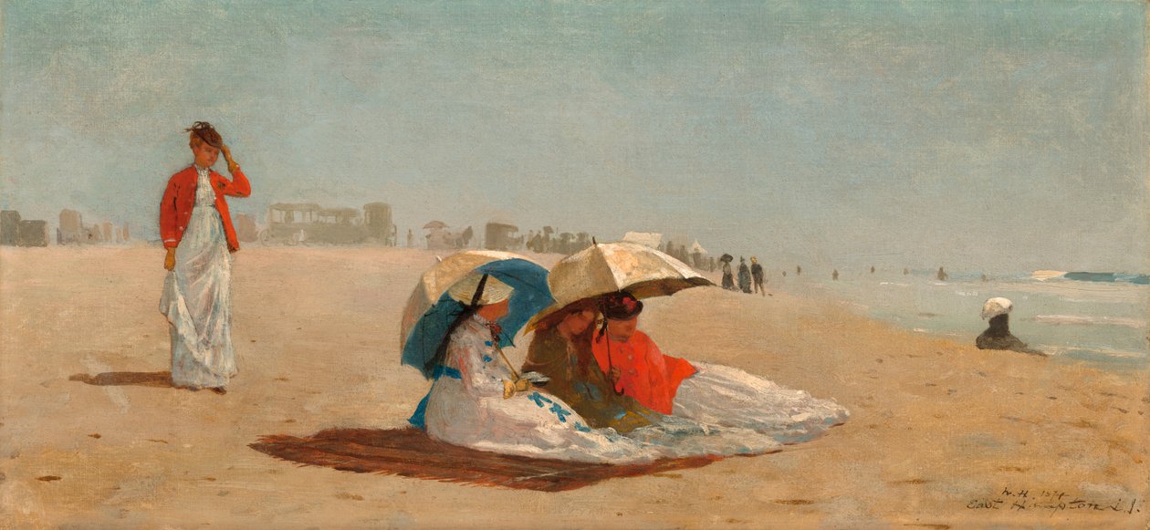 East Hampton Beach, Long Island alkotó: Winslow Homer