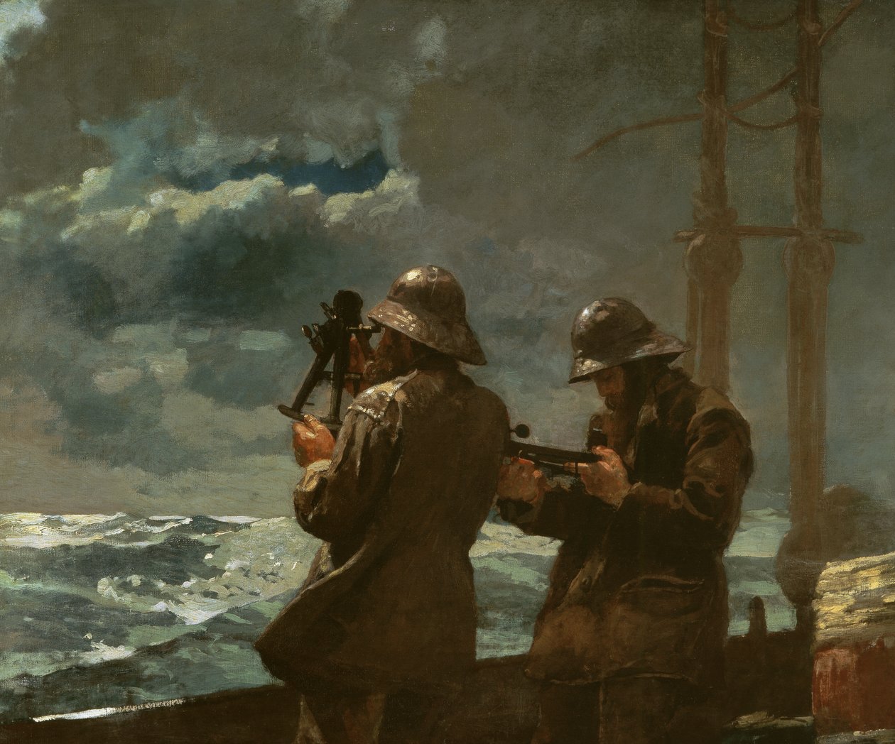 Nyolc harang, 1886 alkotó: Winslow Homer