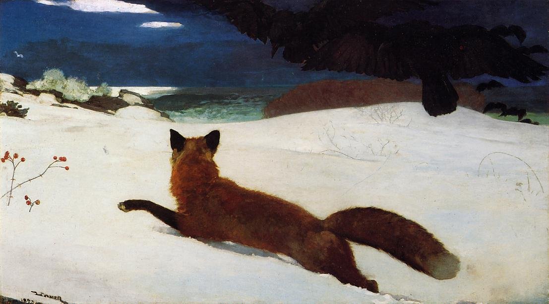 Rókavadászat alkotó: Winslow Homer