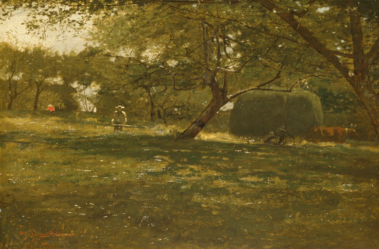 Szüreti jelenet, 1873 körül alkotó: Winslow Homer