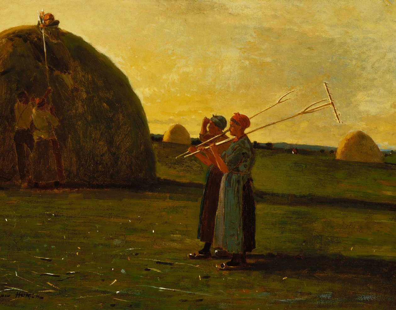 Szénafűzők alkotó: Winslow Homer