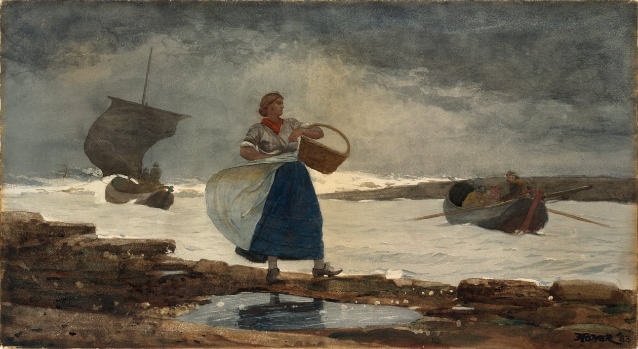 A bárban alkotó: Winslow Homer