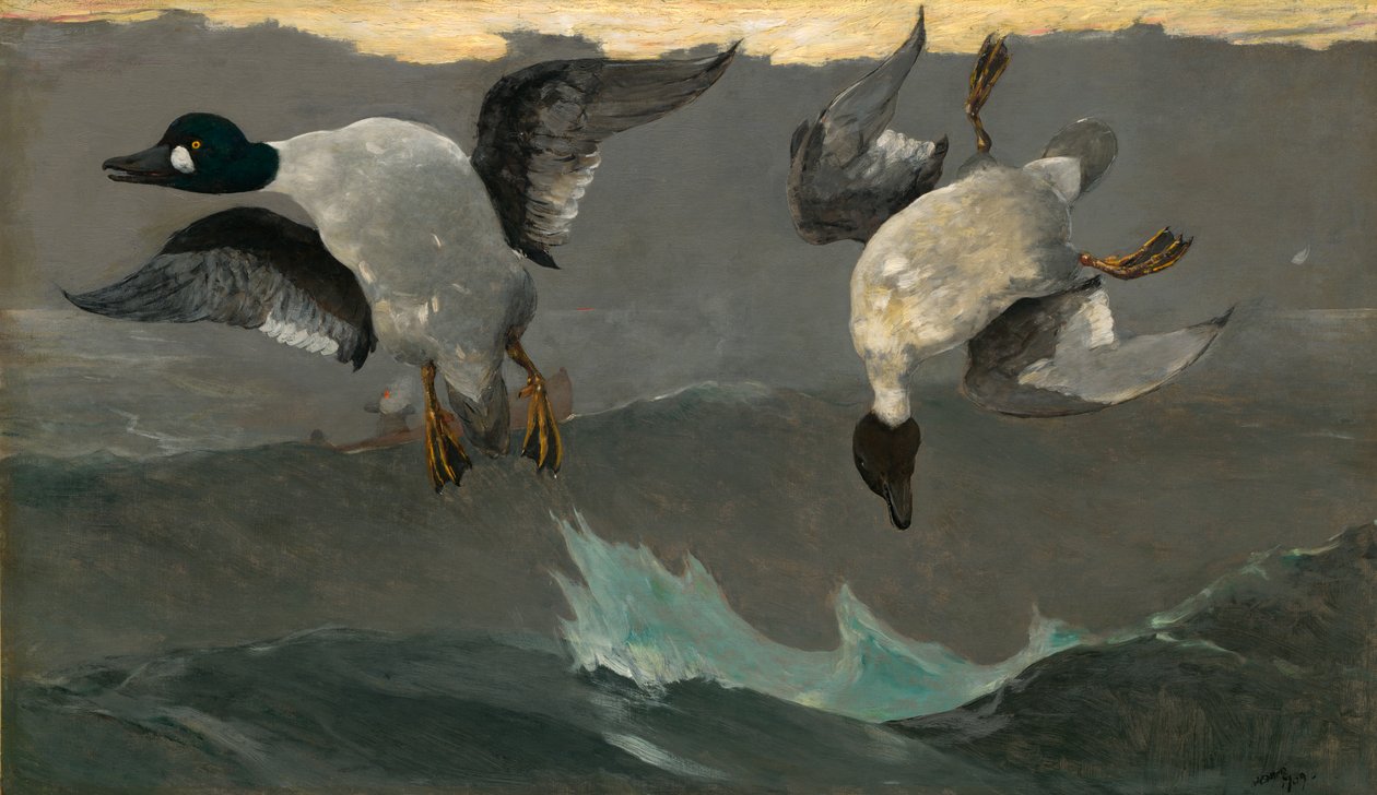 Jobb és bal alkotó: Winslow Homer