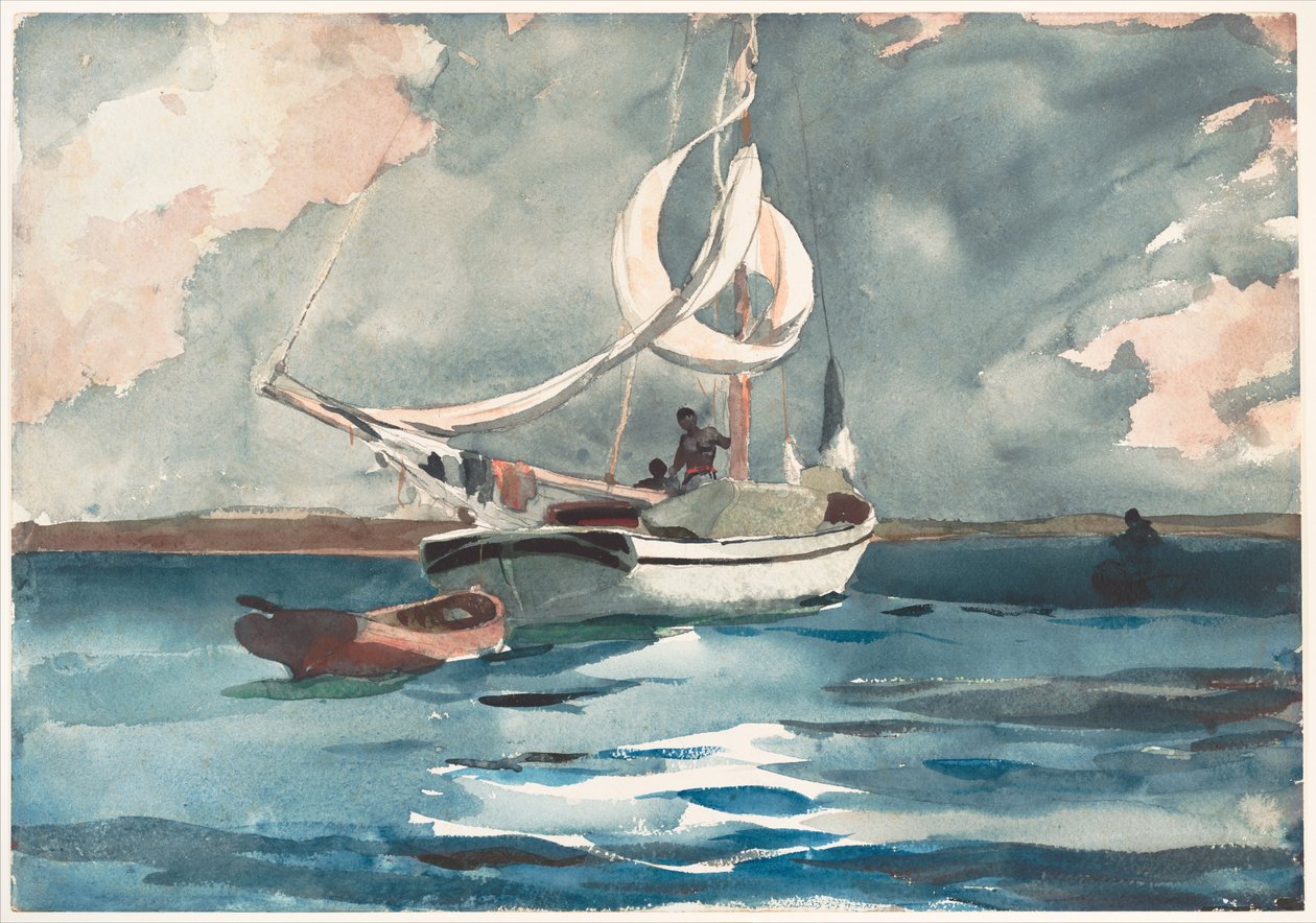 Bontás, Nassau, 1899 alkotó: Winslow Homer
