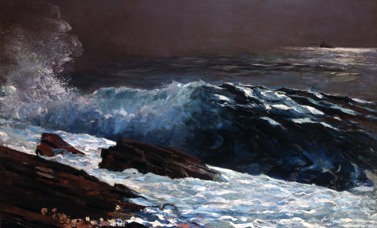 Napfény a parton alkotó: Winslow Homer
