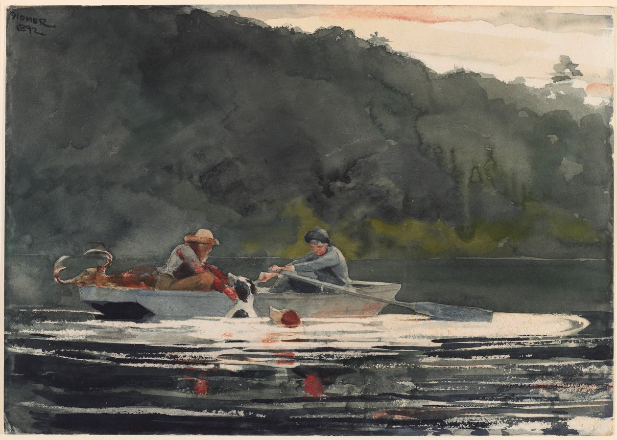A vadászat vége alkotó: Winslow Homer