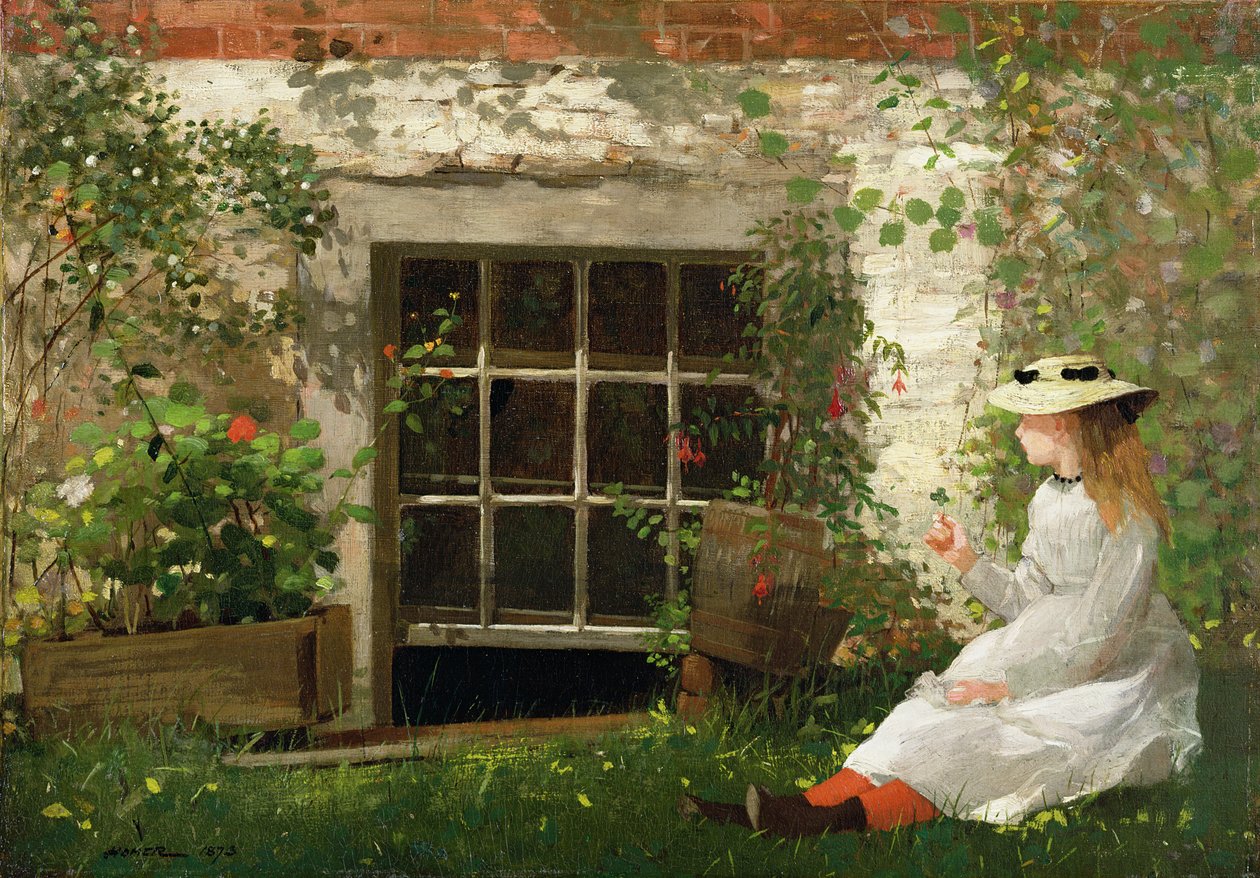 A négylevelű lóhere, 1873 alkotó: Winslow Homer