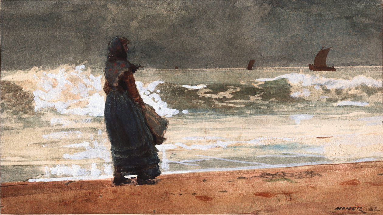 A figyelő, Tynemouth alkotó: Winslow Homer