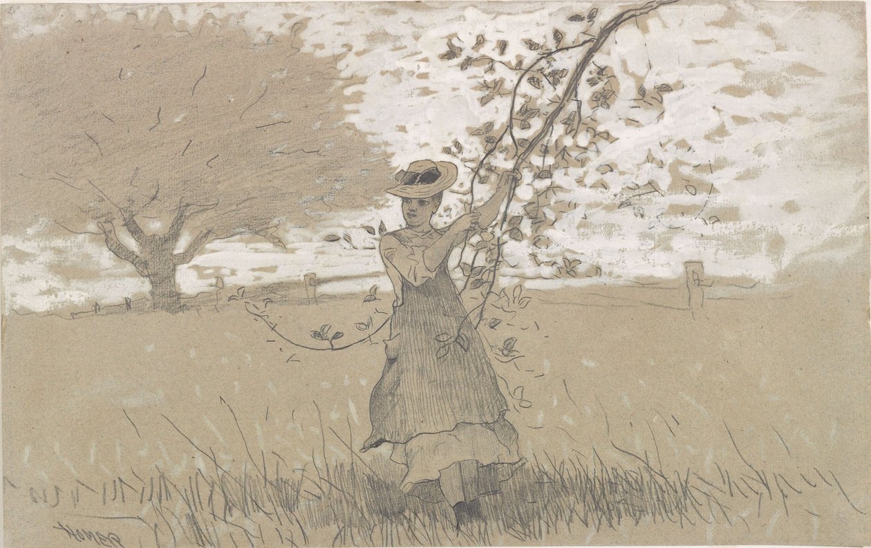 Az Apple Boughs alatt alkotó: Winslow Homer
