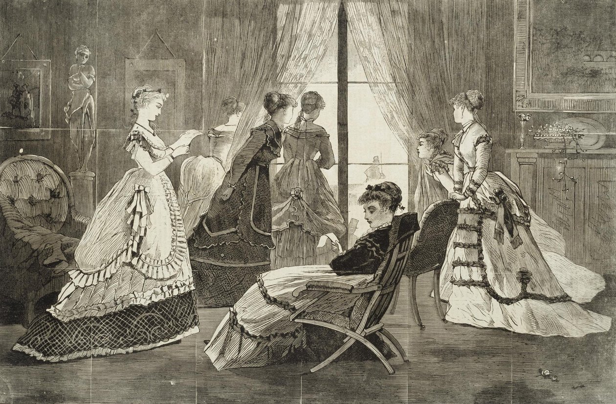 Várja a hívásokat az újév napján alkotó: Winslow Homer