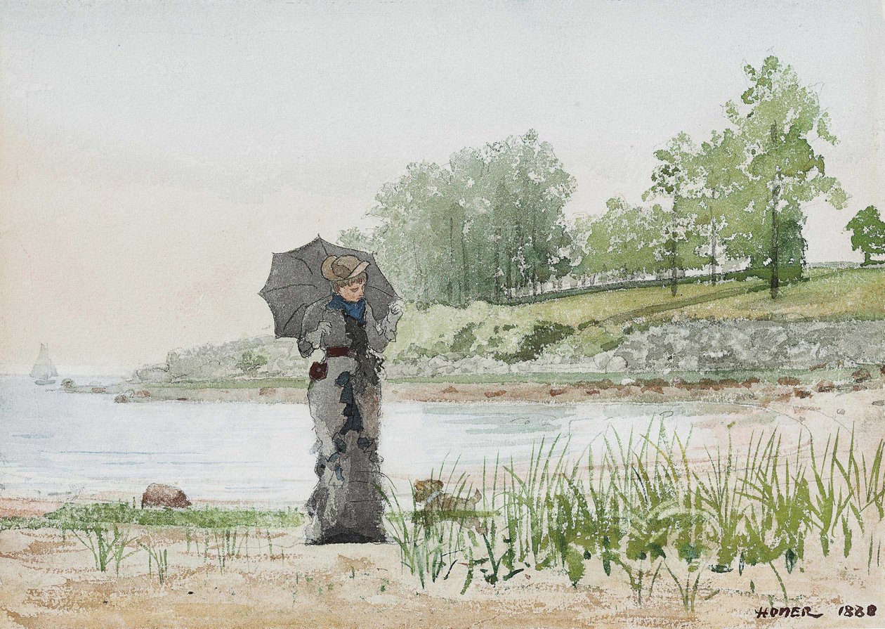 Fiatal nő alkotó: Winslow Homer