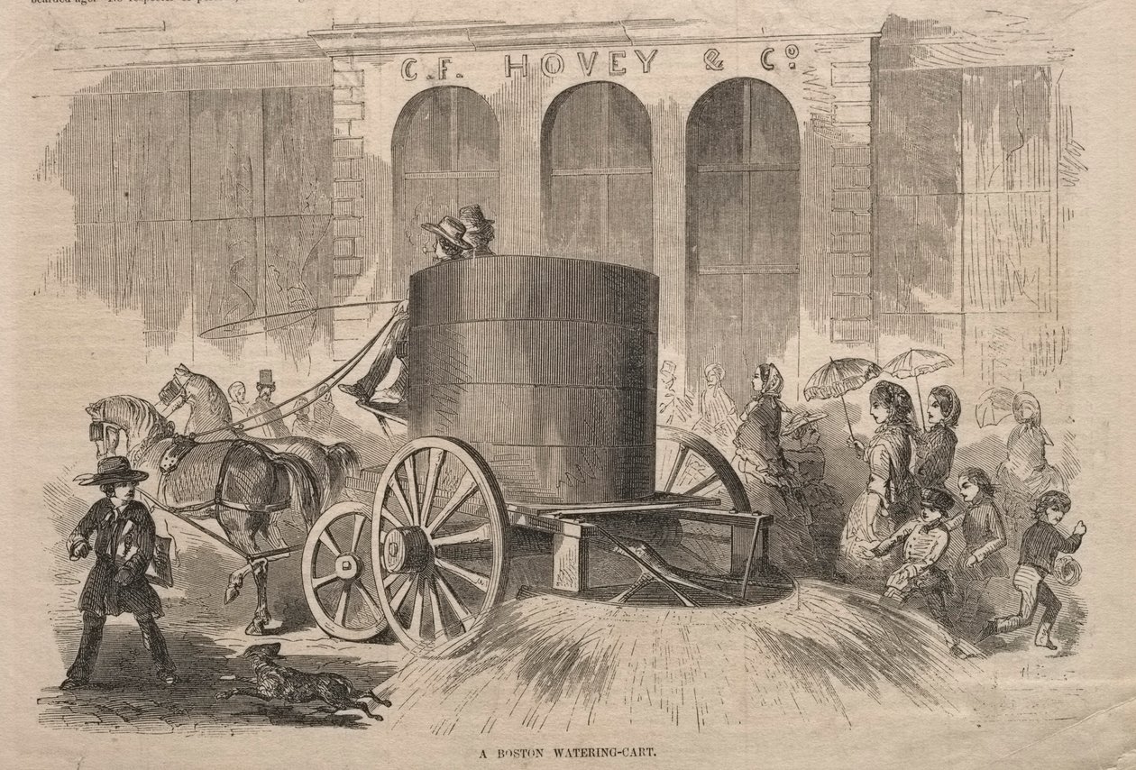 Egy bostoni locsolókocsi alkotó: Winslow Homer