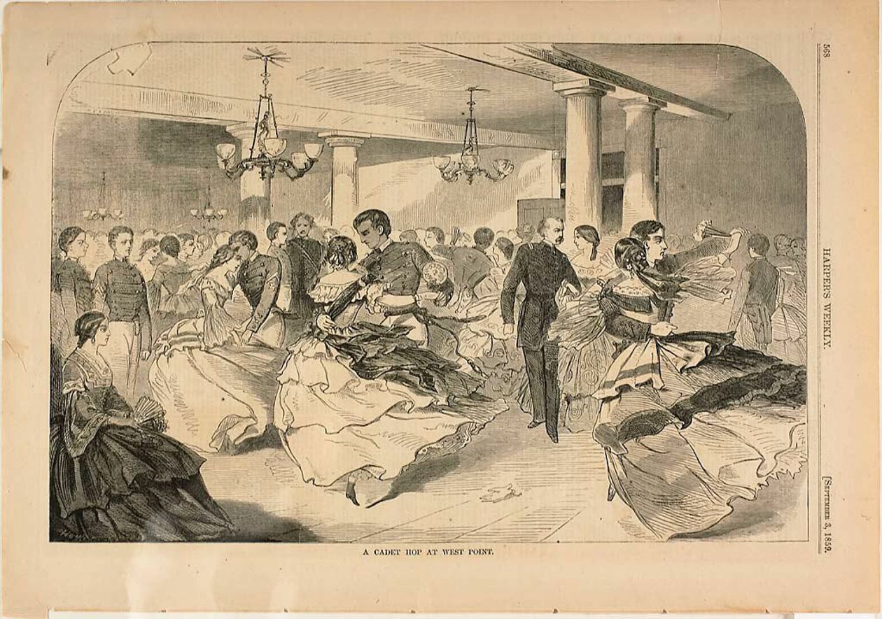 Egy kadét ugrál a West Pointon alkotó: Winslow Homer