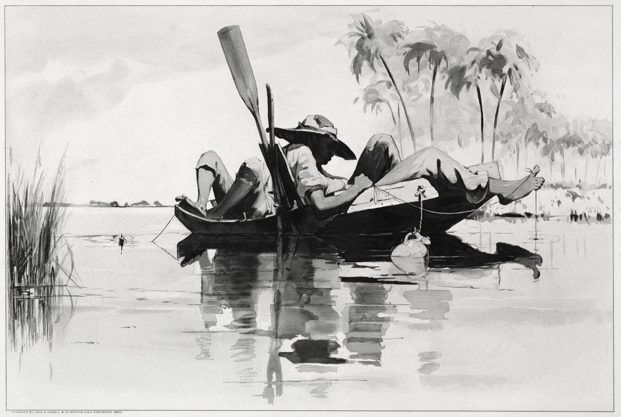 Egy horgászparti alkotó: Winslow Homer