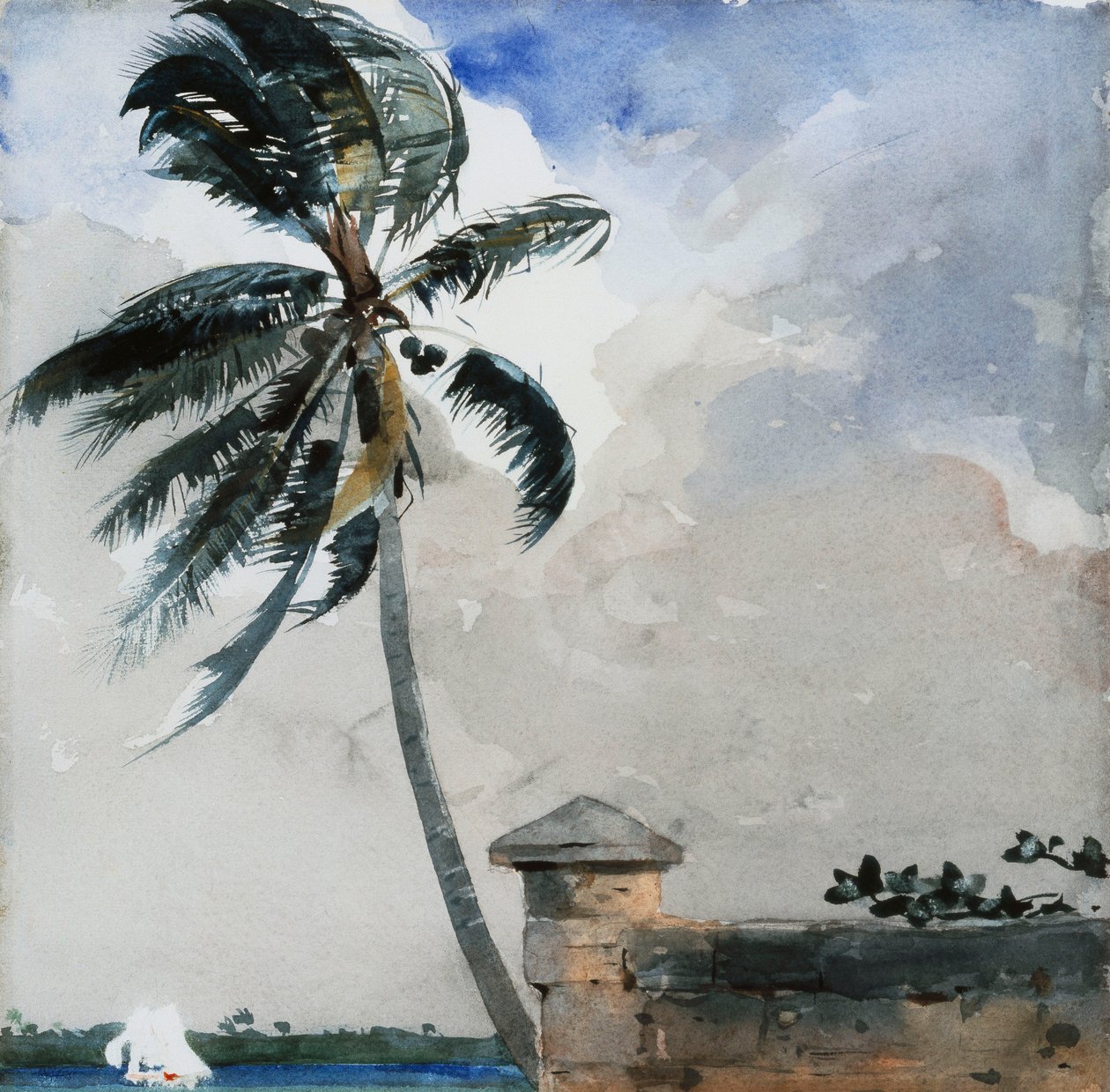 A Tropical Breeze, Nassau, 1889-90 alkotó: Winslow Homer