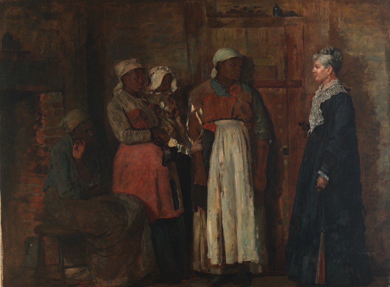 Látogatás az öreg úrnőktől alkotó: Winslow Homer