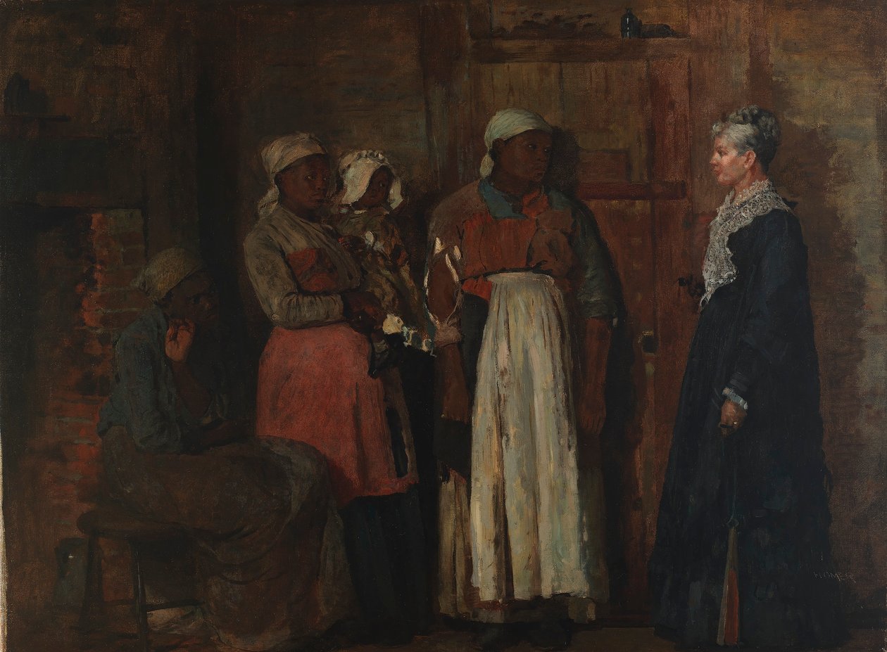 Látogatás az öreg úrnőtől alkotó: Winslow Homer