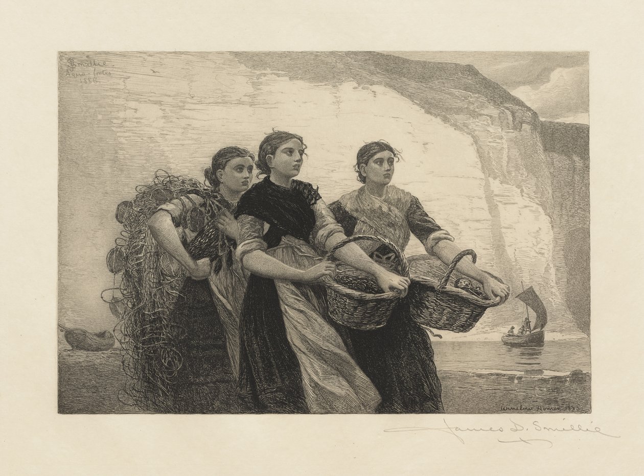 Hang a sziklákról, metszett James David Smillie alkotó: Winslow Homer