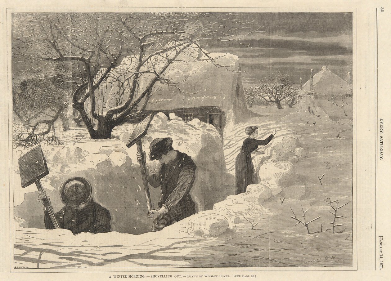 Egy Téli Reggel alkotó: Winslow Homer