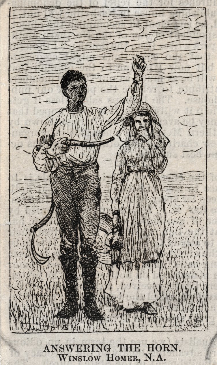 Válasz a kürtre alkotó: Winslow Homer