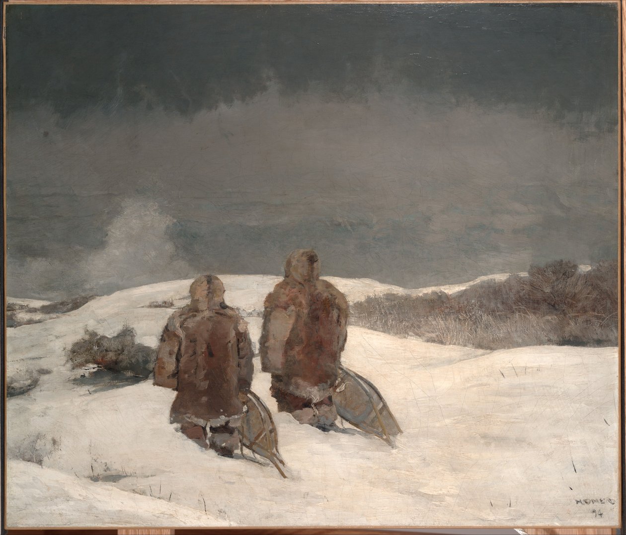 Fagypont alatt alkotó: Winslow Homer