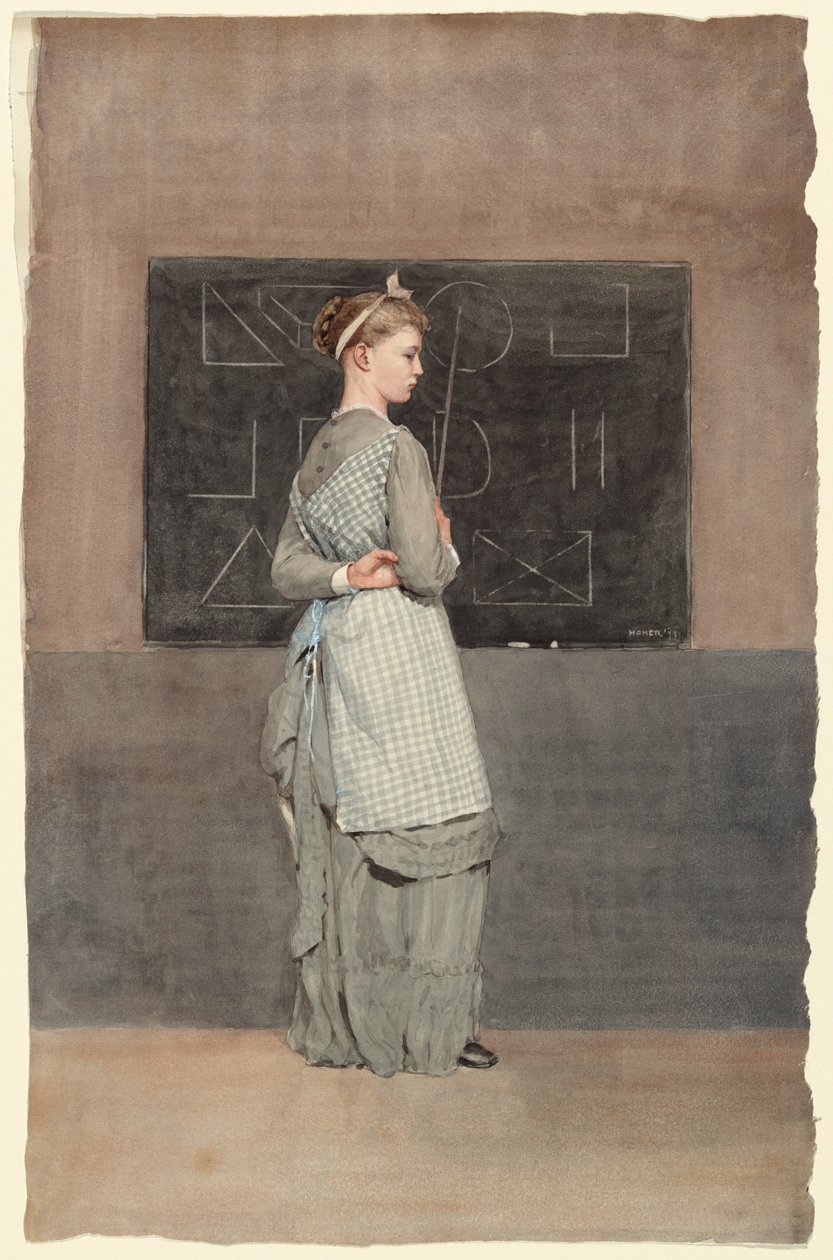 Tábla, 1877. alkotó: Winslow Homer