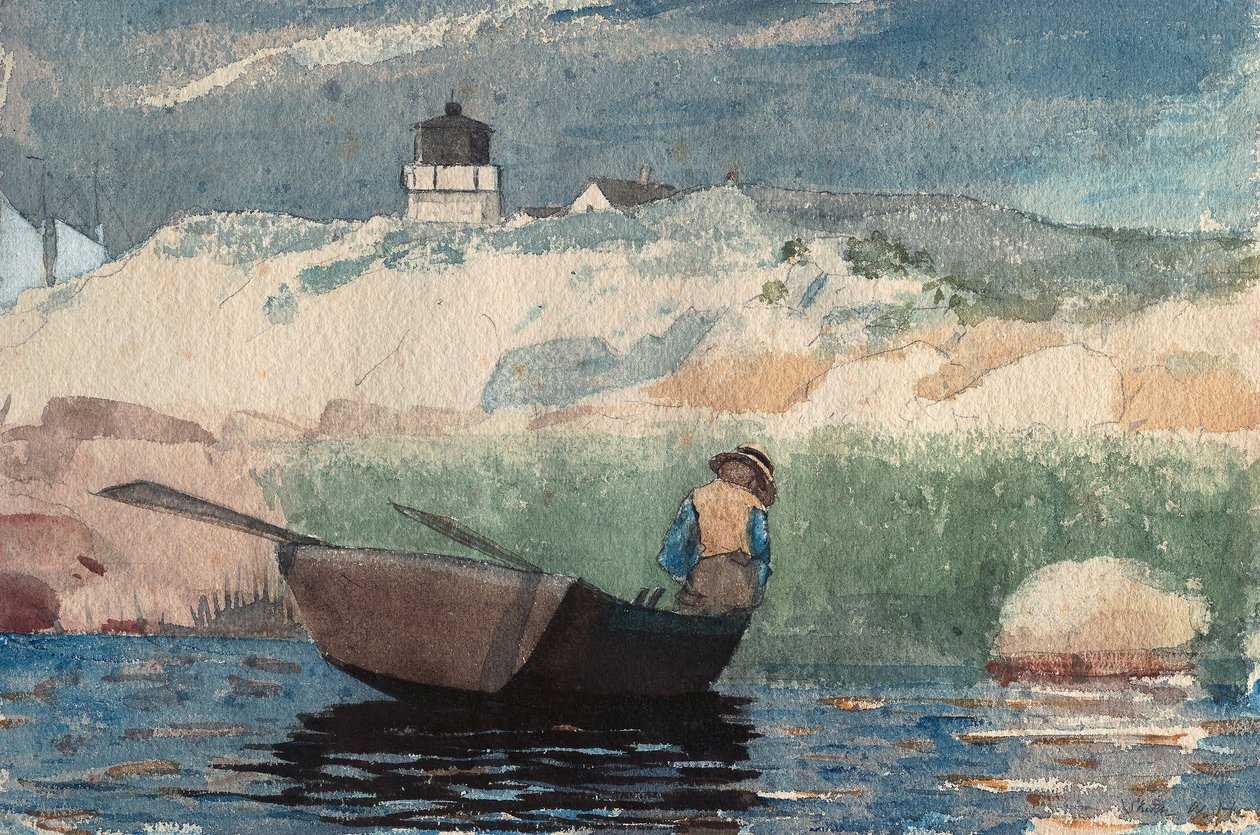 Boat in Boat, Gloucester alkotó: Winslow Homer